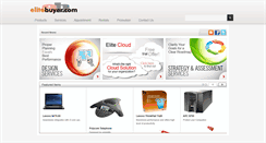 Desktop Screenshot of elitebuyer.com